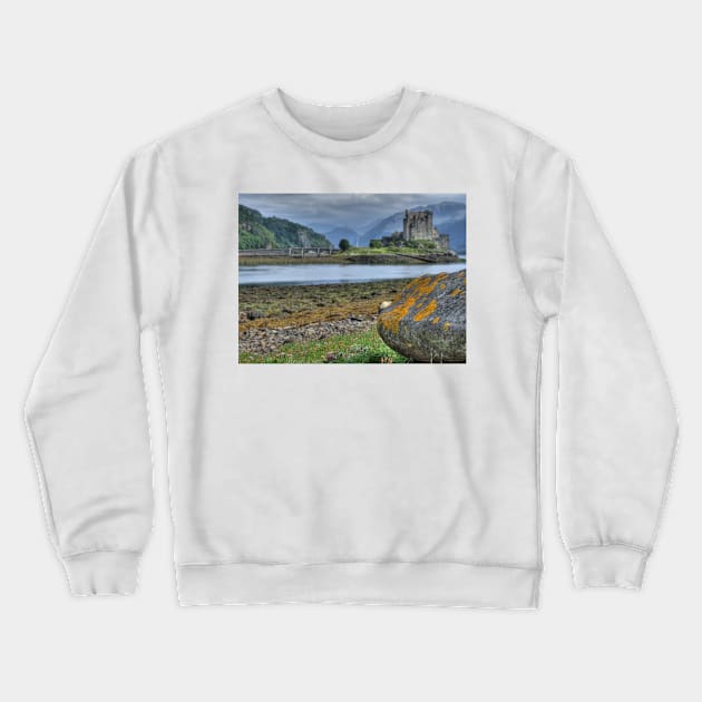 Eilean Donan Castle  198, the Highlands, Scotland Crewneck Sweatshirt by goldyart